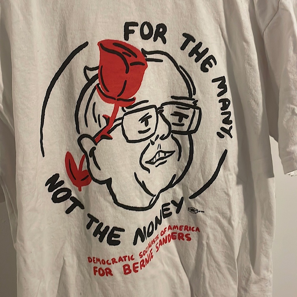 RARE Bernie Sanders DSA T-Shirt *UNION MADE* Large